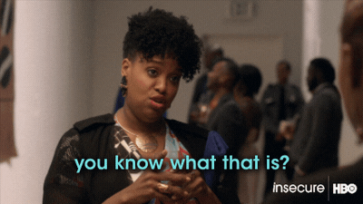Natasha Rothwell saying "You know what that is? Growth" (from Insecure)